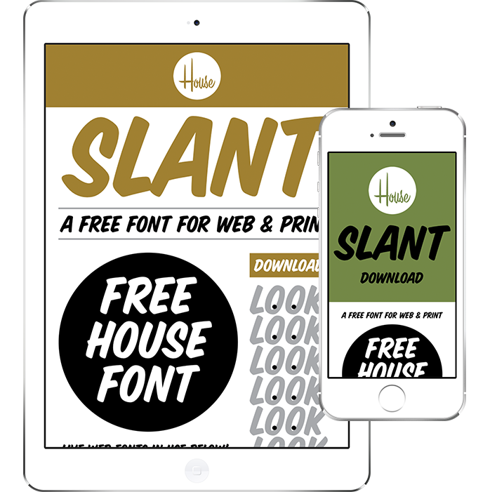 Homepage on mobile devices