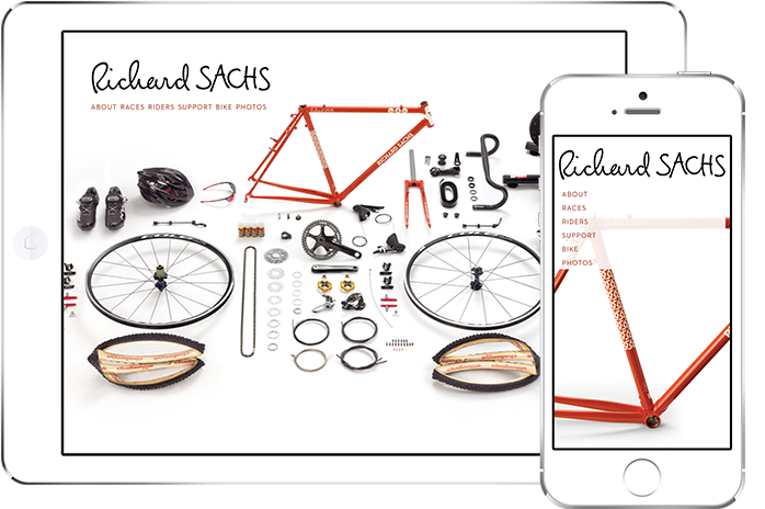 Homepage on mobile devices